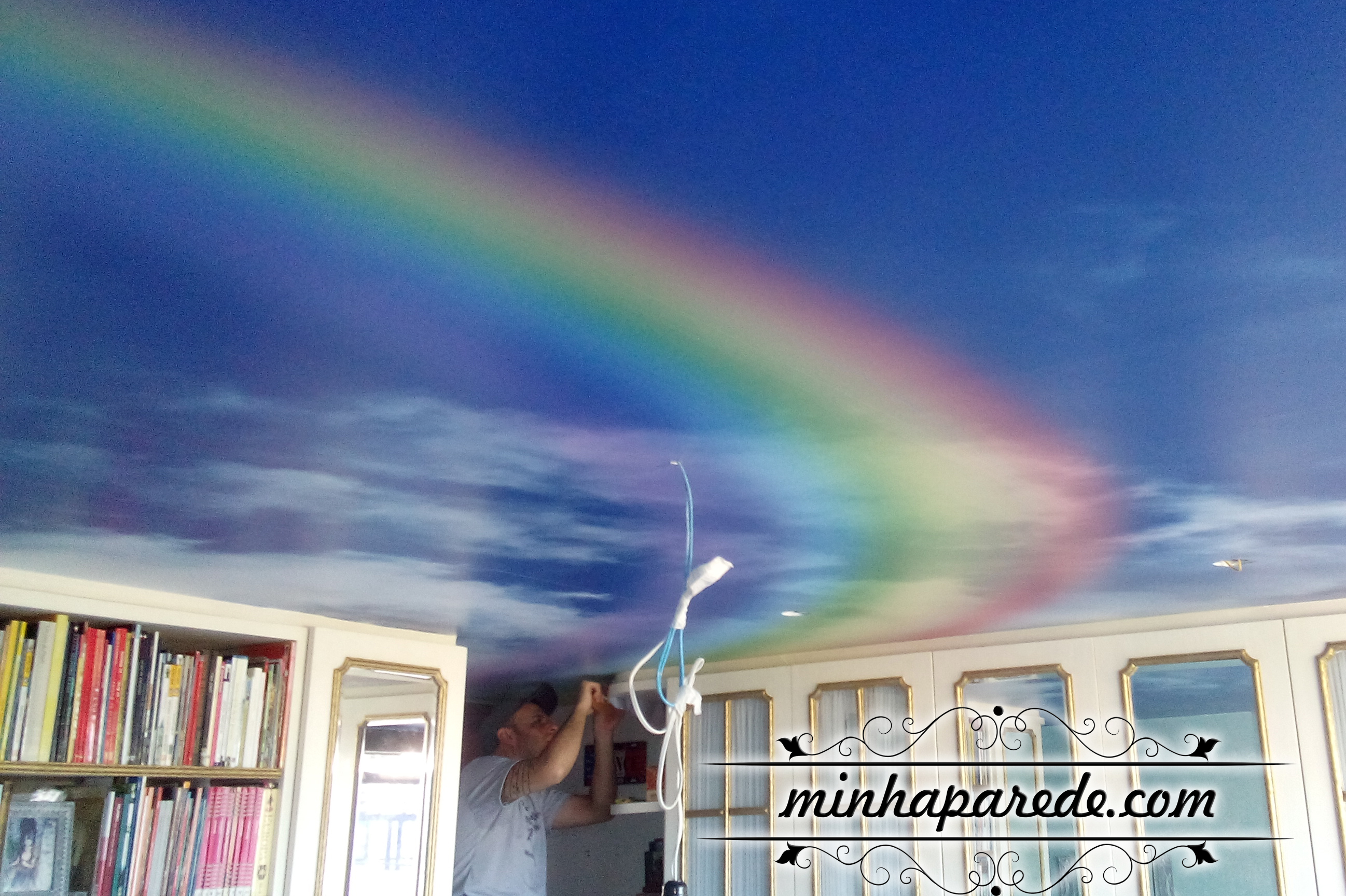Foto Mural Papel de Parede O Arco-íris arco iris
